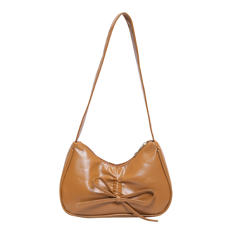 New casual, stylish and niche underarm bag with unique design, beautiful single-shoulder bag, versatile crossbody crescent bag for women wholesale Item Picture