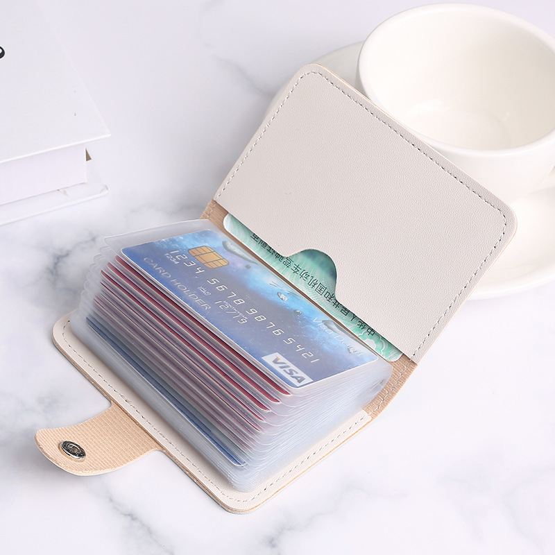 The new Geely Cartoon card case for women, anti-demagnetization, multi-slot, ultra-thin, portable and large-capacity driver's license card holder coin purse details Picture