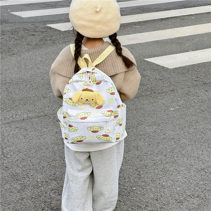 The new 2023 fashion children's trendy backpack, the Melody Bag, is a cute and fashionable kindergarten schoolbag with a large capacity of books details Picture