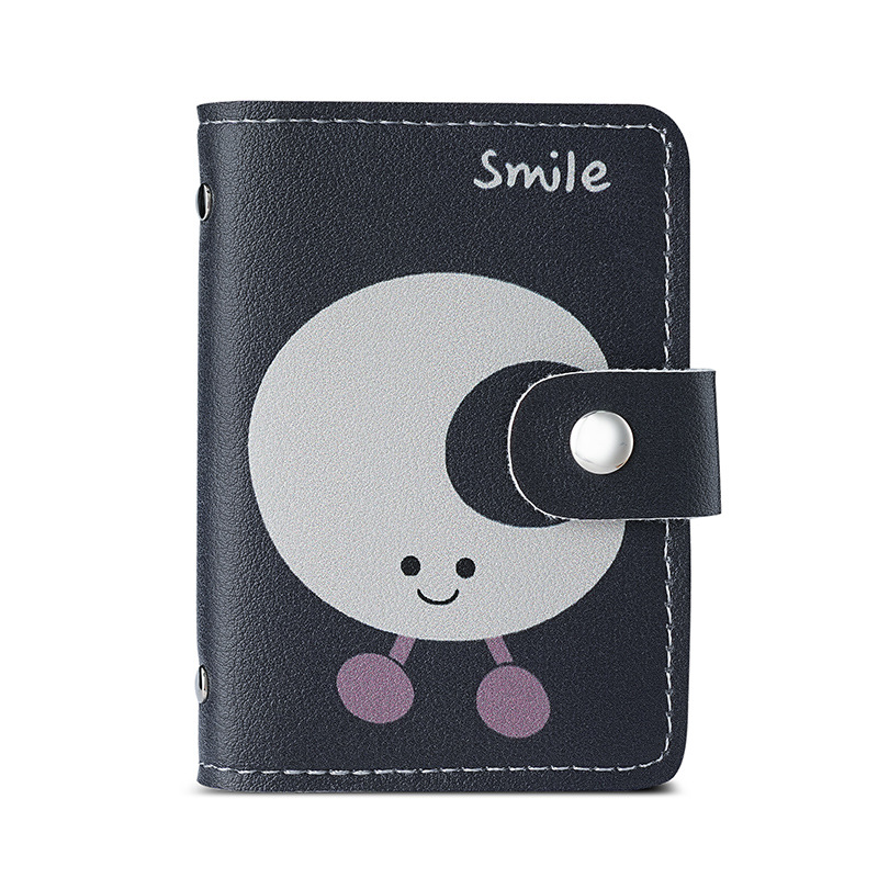 New cute star creative card case, small and portable, large capacity, multi-slot anti-demagnetization student card case wholesale for women Item Picture