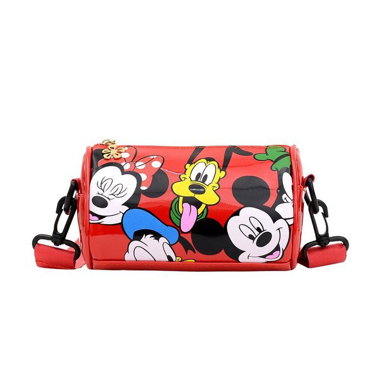 Children's bags, kindergarten cartoon bags, cute single-shoulder crossbody fashionable gifts and accessories for boys and girls, bucket small leather bags Item Picture