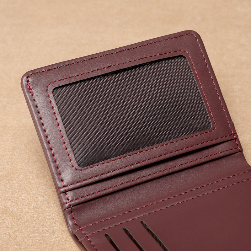 Cross-border best-selling simple men's wallet, multi-functional 20% off wallet, card holder, multi-slot ID bag Wallet, anti-magnetic Specification drawing