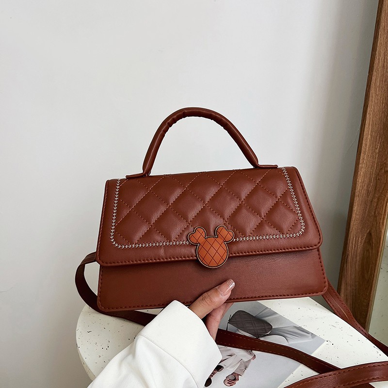 Wholesale of niche design personalized handbags, new high-appeartion-level simple crossbody bags, fashionable single-shoulder stylish small square bags details Picture