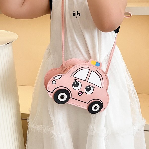Children's crossbody bag for boys and girls 2022 New style Boys' car coin purse Fashion accessories Princess single-shoulder bag Application Scenario