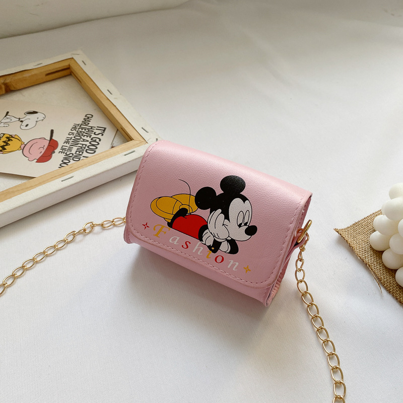 Trendy, simple, casual and fashionable children's bag, mini and cute girls' accessory bag, single-shoulder crossbody bag Specification drawing