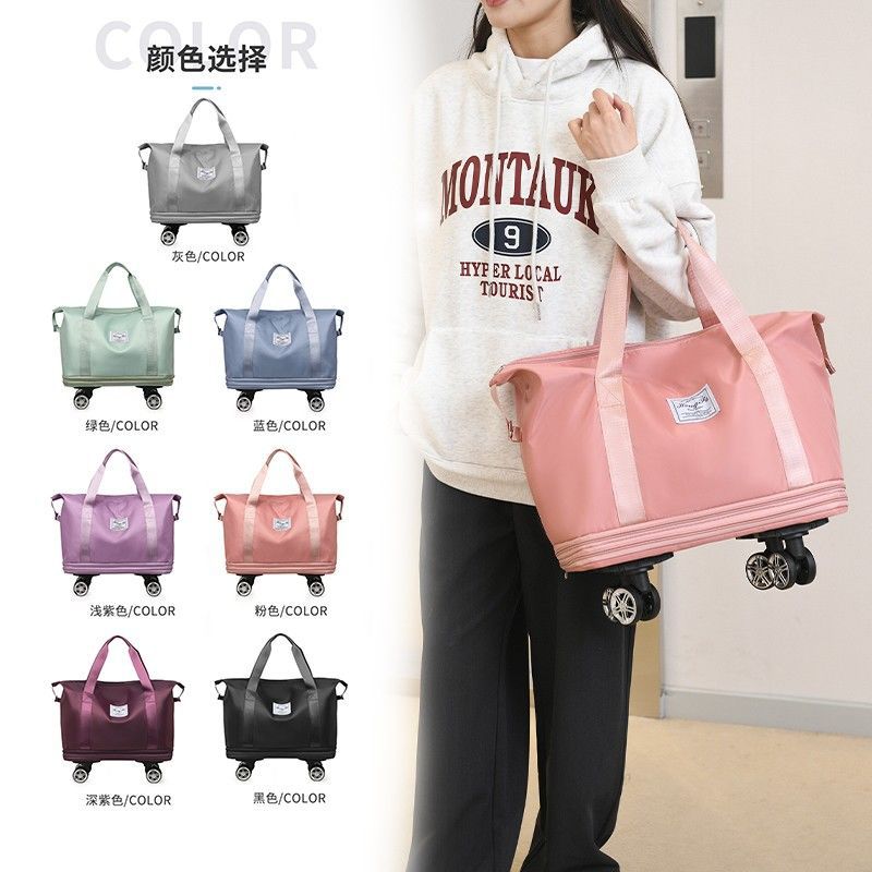 Waterproof travel bags with dry and wet separation, swimming and fitness bags, business luggage bags, boarding bags, large-capacity maternity bags full figure