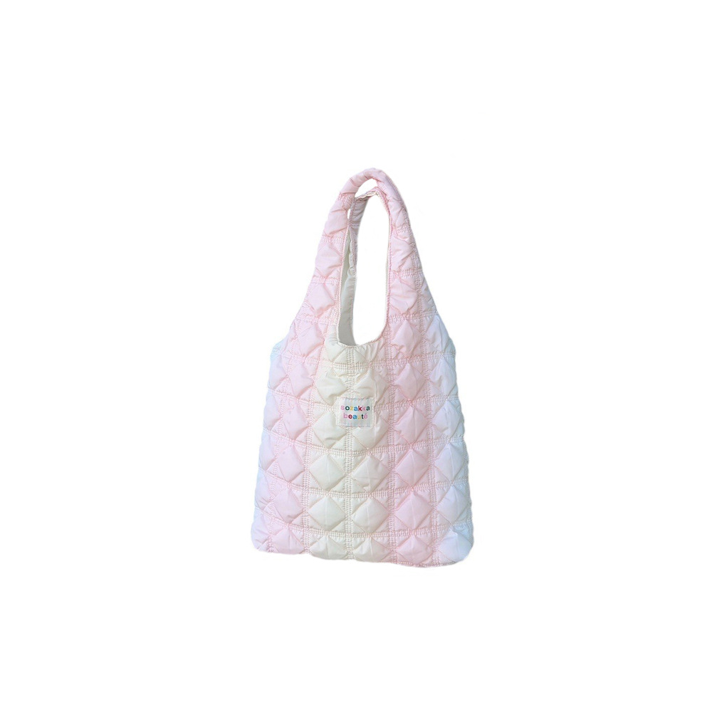 311181 Autumn/Winter 2023 Gradient Cloud Bubble Pleated single-shoulder Bag, shopping handbag, crossbody vest bag Item Picture