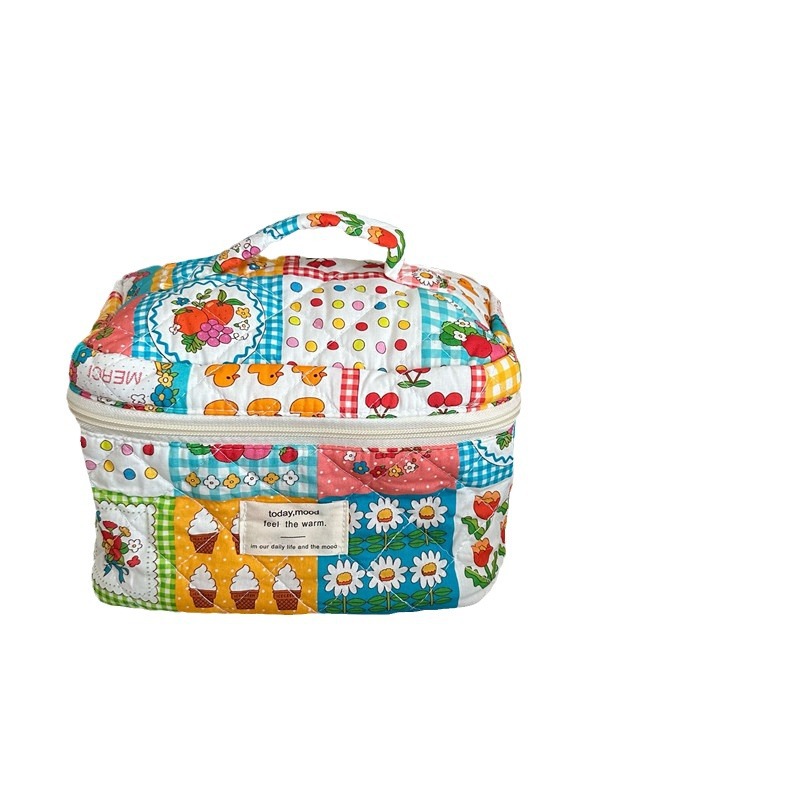 Cute colorful UU makeup bag for women, portable large-capacity 2023 new high-end skincare and toiletry bag storage bag Item Picture