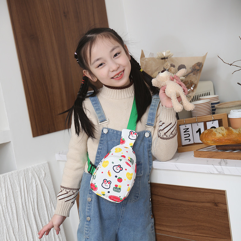 2023 Cartoon children's trendy bag for boys and girls, single-shoulder crossbody bag, summer versatile travel, casual snack, and coin purse details Picture
