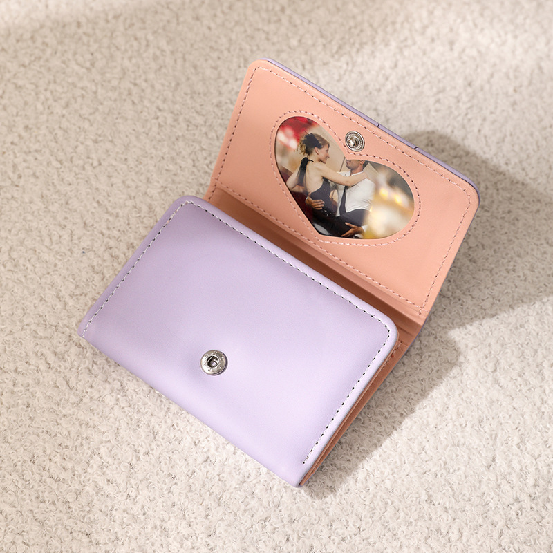 Korean version small wallet, women's wallet, short style, fashionable cartoon coin purse for girls and students, wholesale wallet, wallet for women Application Scenario