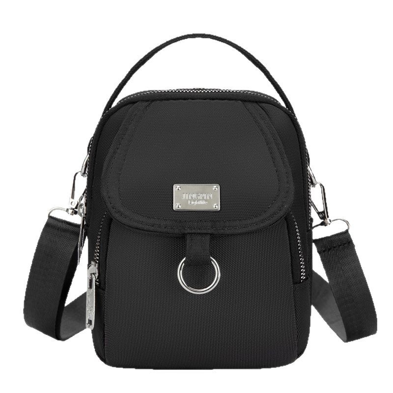 The lightweight vertical Korean-style mobile phone bag of 2025, a fashionable and simple crossbody bag in solid color, a stylish small square bag, is selling well among women Item Picture
