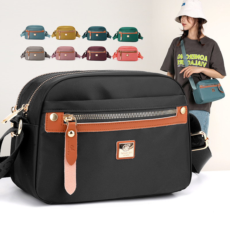 Colorful Fox's new women's single-shoulder bag, Korean-style fashionable and trendy crossbody bag, portable mobile phone, loose change women's bag full figure
