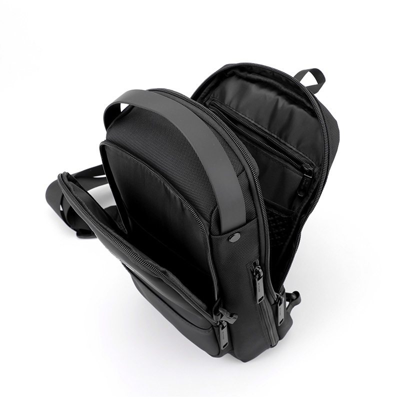 wepower's new functional men's chest bag, outdoor waterproof crossbody bag, men's multi-functional business chest bag and backpack Item Picture