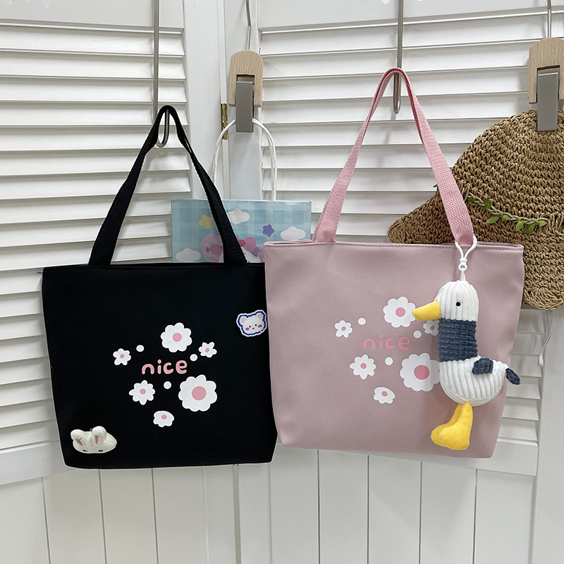 Office worker's handbag, internet-famous mom's baby walking bag, small items for going out, suitcase, bento bag, lightweight, cute and cartoonish for women full figure