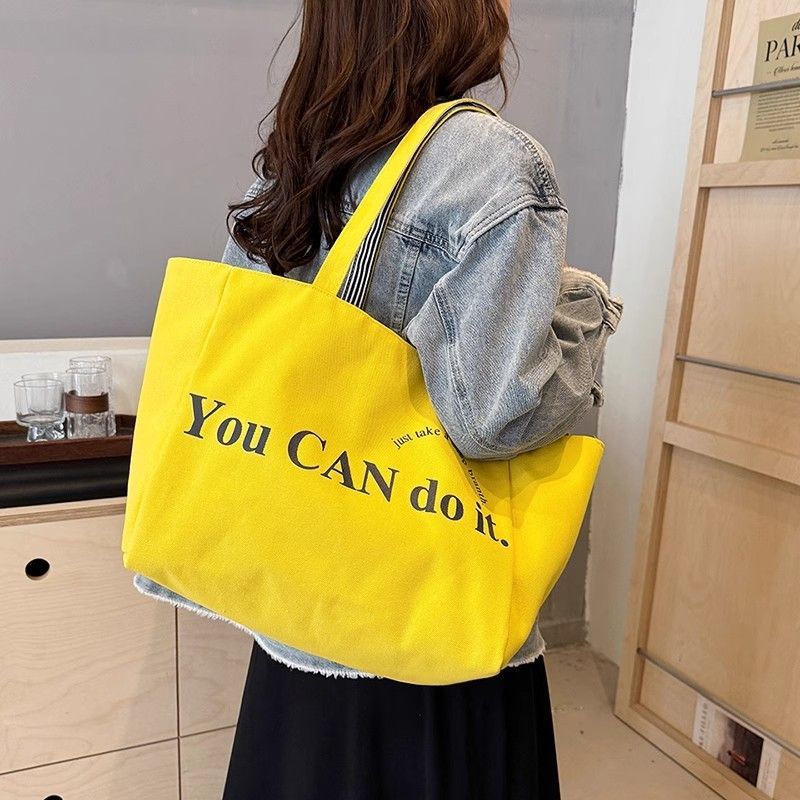 New canvas single-shoulder travel bag, fitness bag, college student universal travel bag, swimming bag, yoga bag and tote bag Specification drawing