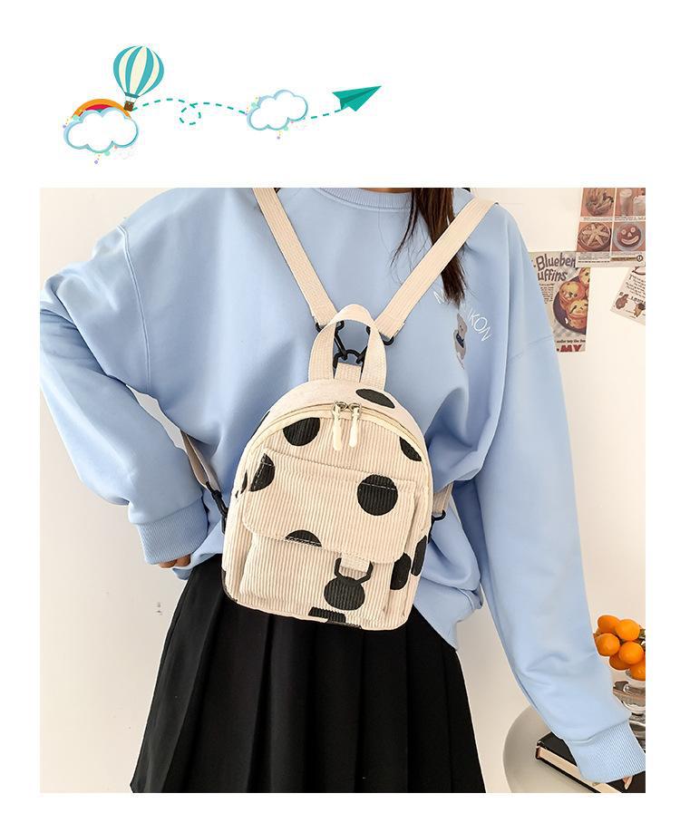 British-style cute and versatile mini single-shoulder small crossbody bag 2023 new style artistic and casual small backpack wholesale full figure