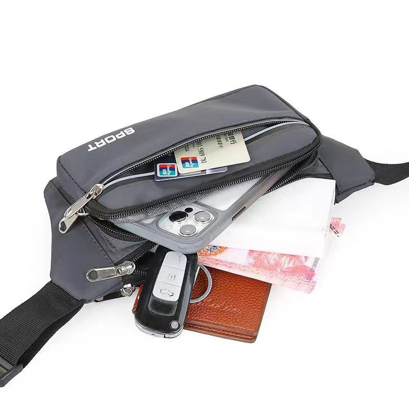 The mobile phone waist bag is a multi-functional large-capacity belt for men to work on construction sites. It is waterproof and wear-resistant Specification drawing