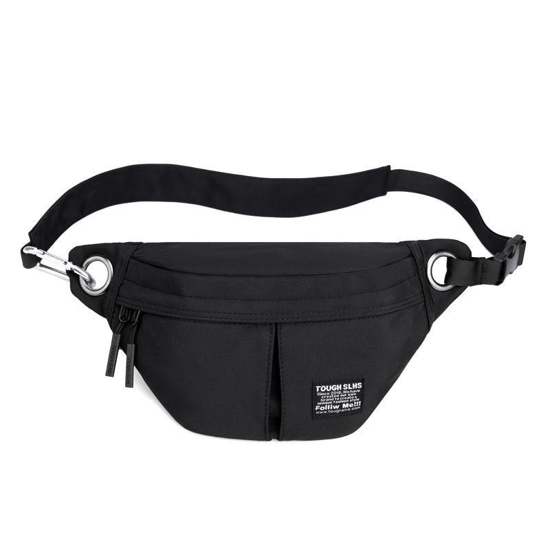 New men's chest bag, trendy and simple crossbody bag, men's fashionable single-shoulder bag, outdoor sports waist bag, men's bag consignment details Picture