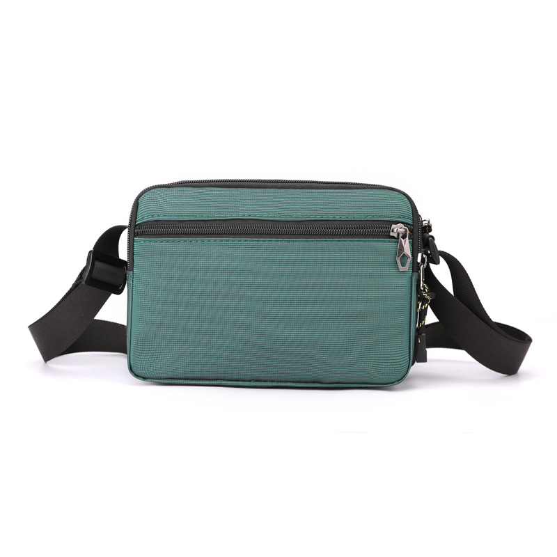 WEPOWER crossbody bag Men's small bag design sense, niche chest bag, shoulder bag, casual nylon fabric small square bag Application Scenario