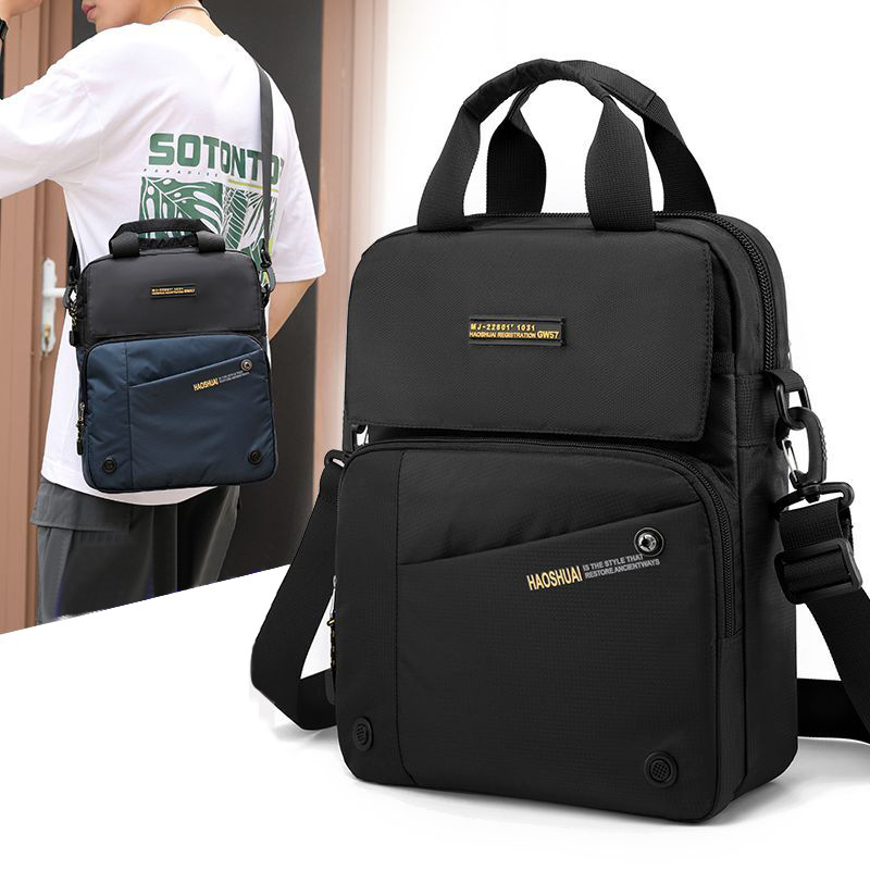 Factory direct sales of new men's outdoor crossbody bags, casual hand-carry men's bags, sports travel backpacks, briefcases for cross-border use full figure