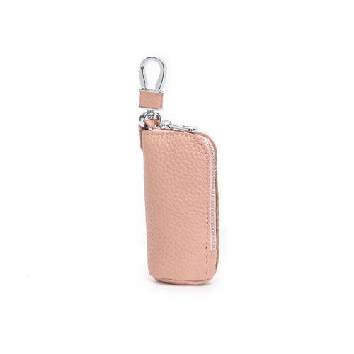 High appearance level key case, multi-functional men's and women's household waist strap case, soft leather key case, small car key case Item Picture