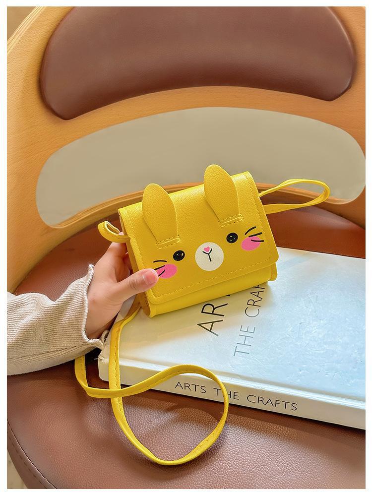 2024 New cute cartoon mini children's crossbody coin purse for kindergartens, Korean version of Korean girls' single-shoulder girls' bag undefined