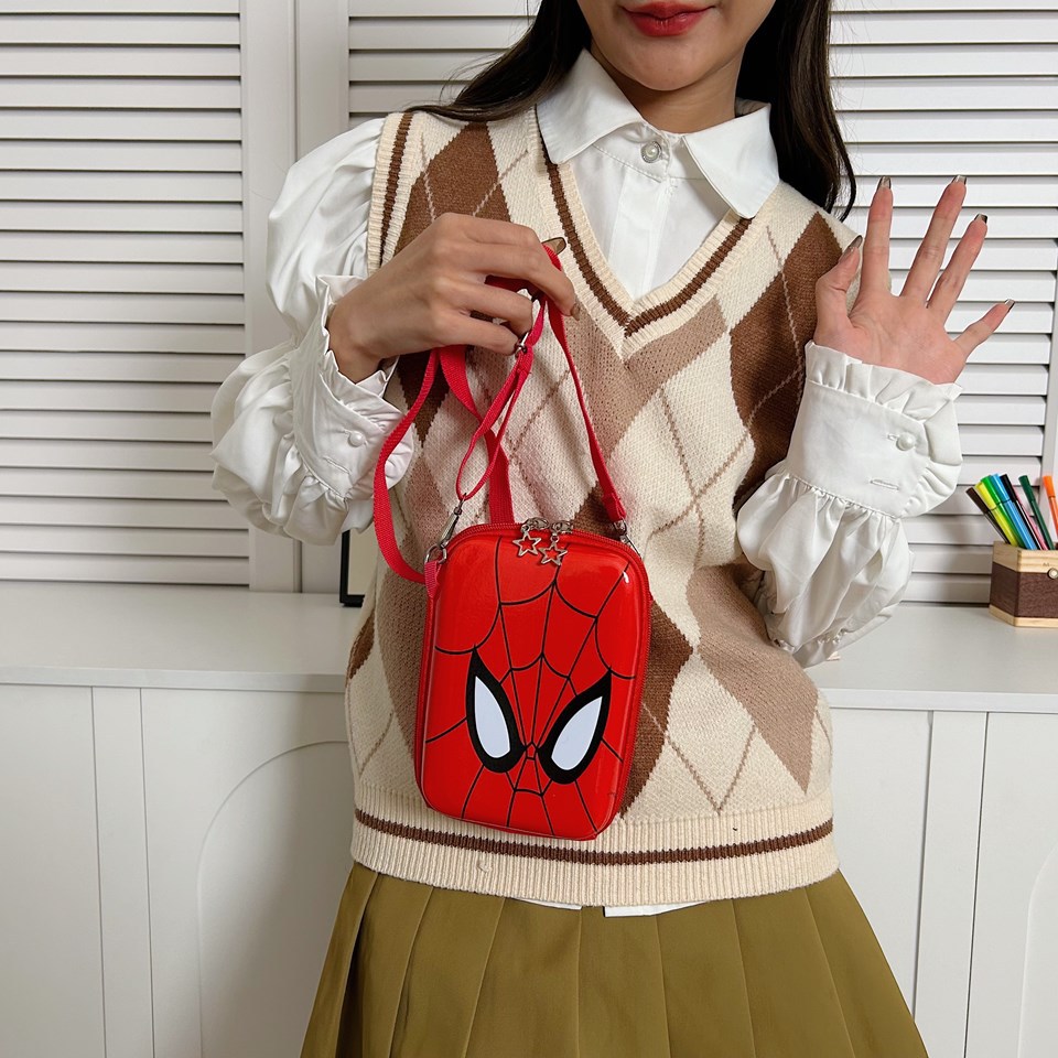 Cross-border wholesale of 2024 trendy and stylish children's backpacks and cute princess single-shoulder bags Specification drawing