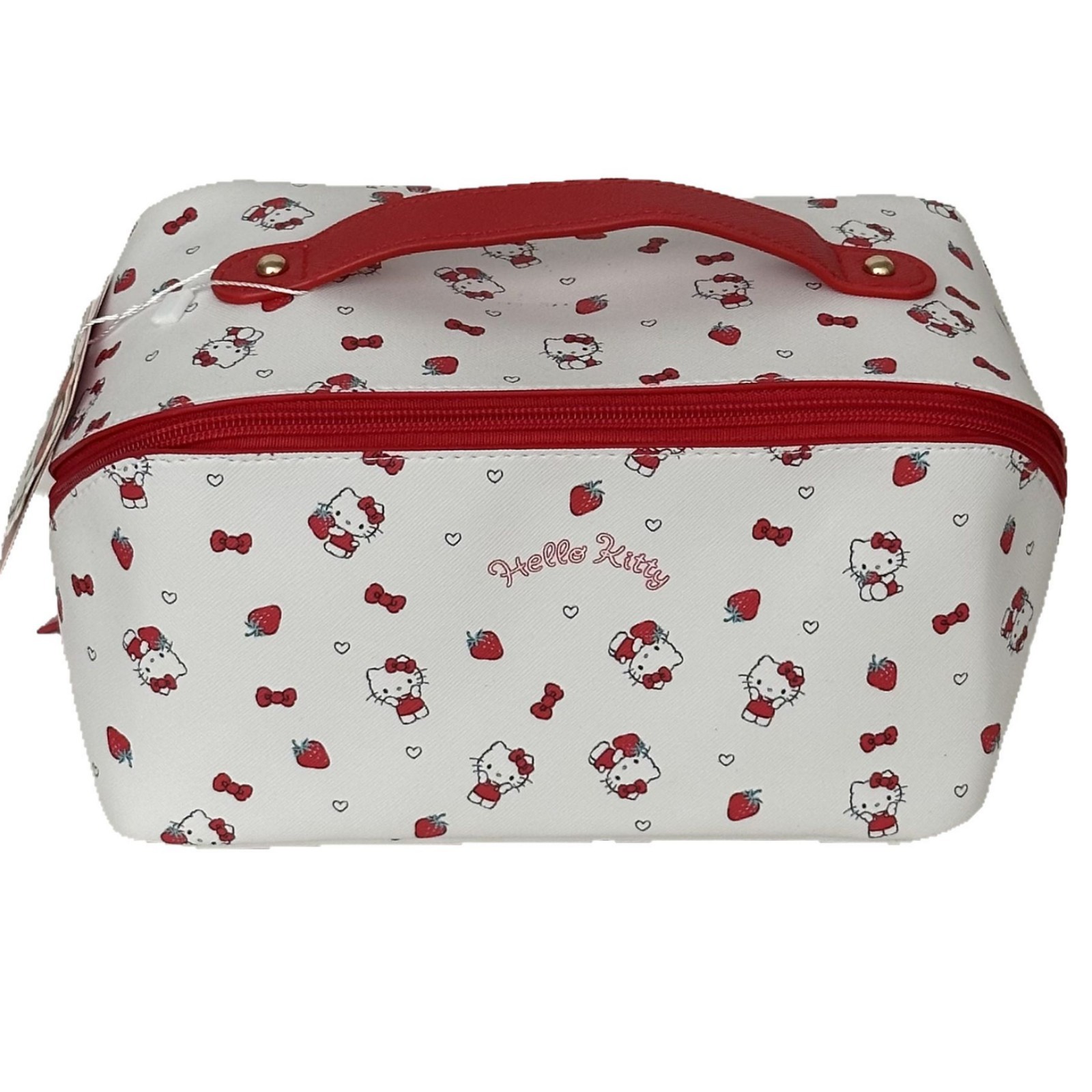 Sweet ins cat large-capacity makeup bag, portable storage bag for women, toiletry bag, three-dimensional super handbag, pillow bag Item Picture