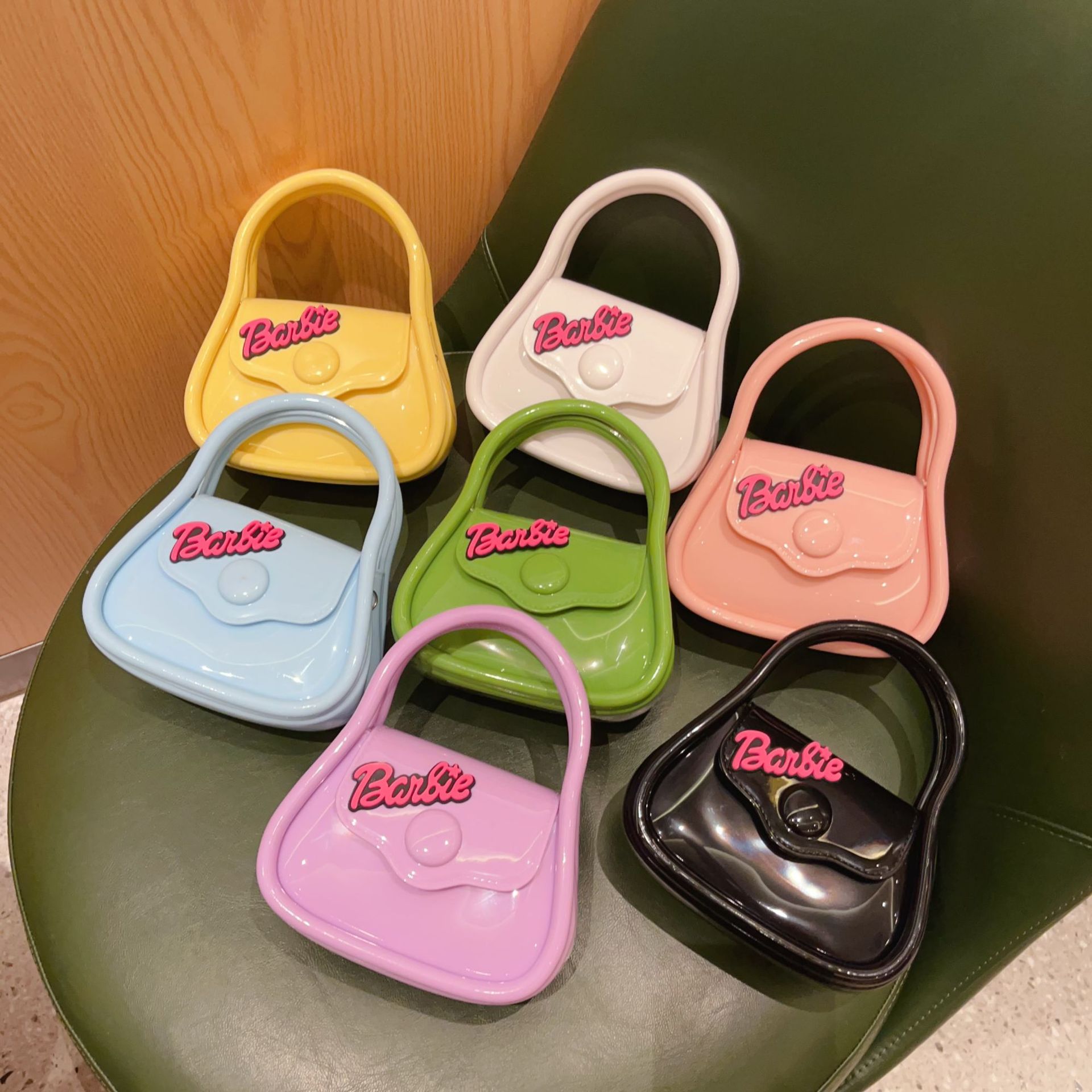 Macaron jelly bag DIY gift bag, small and exquisite chain bag, mini xiaolongbao, hand bag, shoulder crossbody full figure