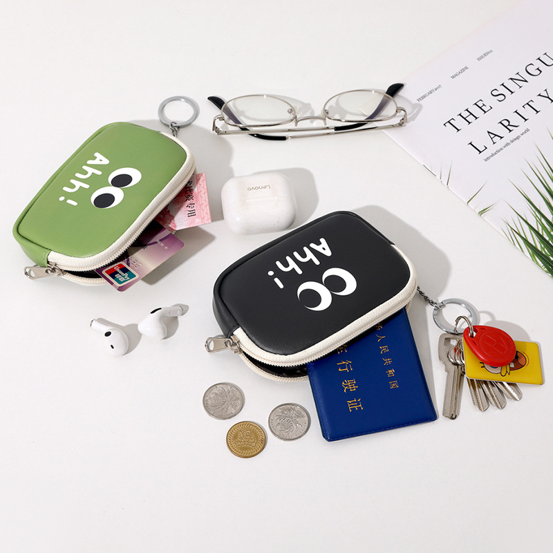New cartoonish and cute coin purse pu mini coin bag with a niche design inspu storage bag for women Application Scenario