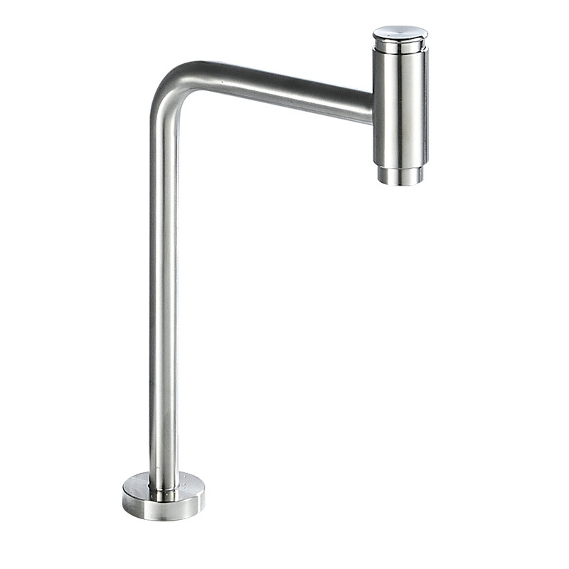 Stainless steel faucet, 360-degree rotating faucet, kitchen sink, wall-mounted mop sink, rotating faucet Item Picture