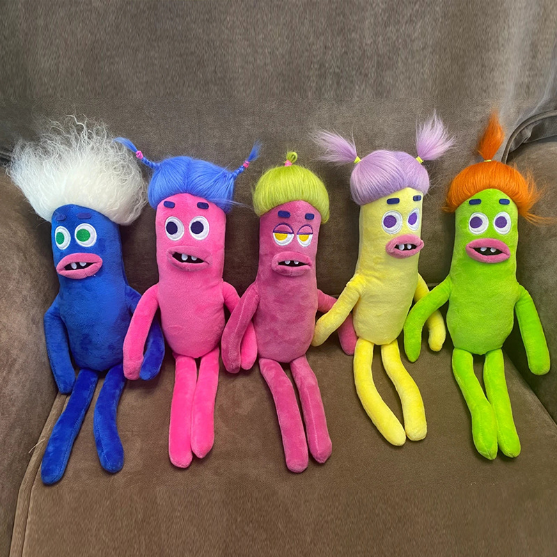 Toothless Family dolls, funny sausage monsters, stuffed dolls, ins dolls, ugly and cute plush toys, children's gifts, ugly kids Application Scenario