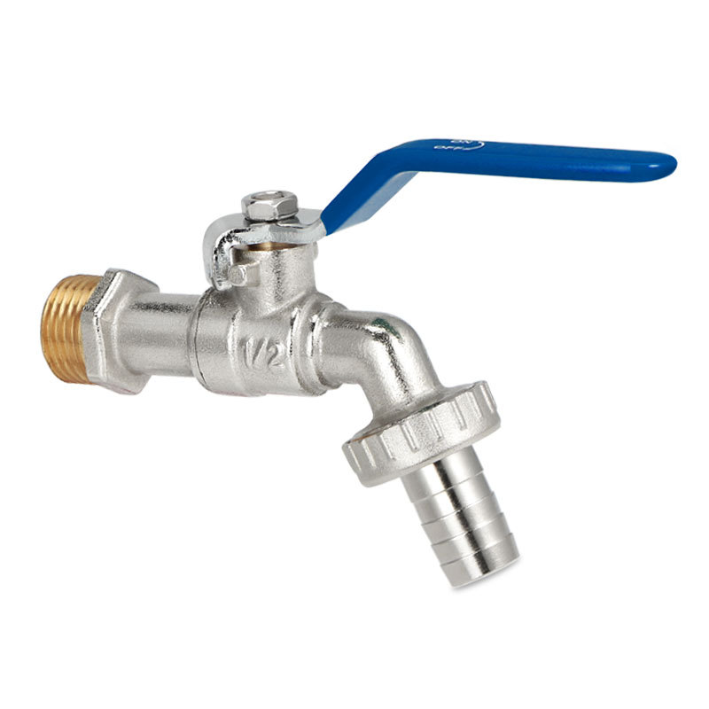All-copper quick-opening washing machine faucet, outdoor garden, courtyard, mop sink, 4-inch faucet quick-connect, balcony faucet Item Picture