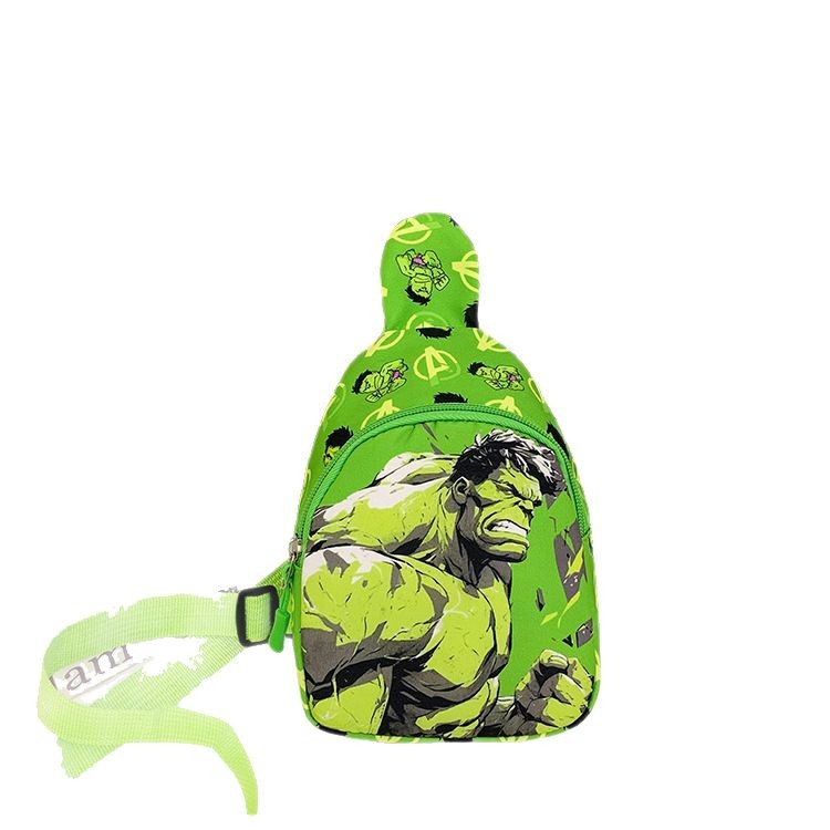 New children's bag, kindergarten baby cartoon change bag, outdoor casual crossbody bag, boy cool and trendy chest bag Item Picture