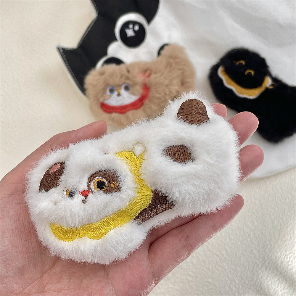 L52171 Cute plush brooch, bag accessories, pin, canvas bag, diy decorative clothes, embellishing accessories details Picture