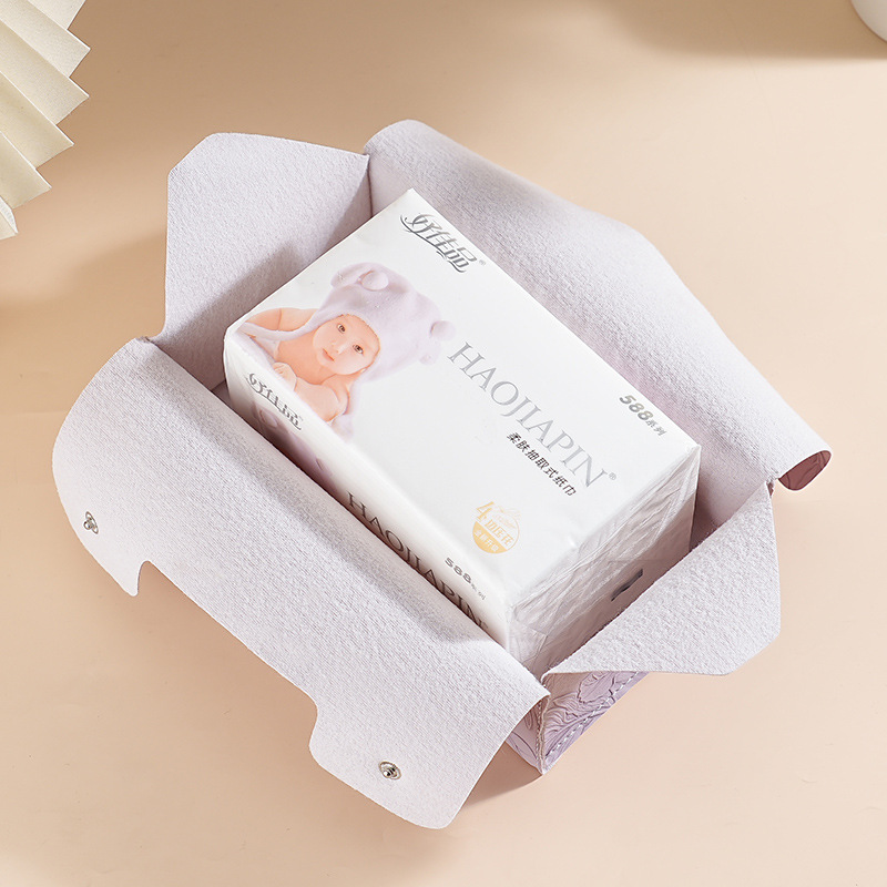 Ailun's new tissue box with a high-end feel, ins home, living room desktop, creative napkin box, cross-border details Picture