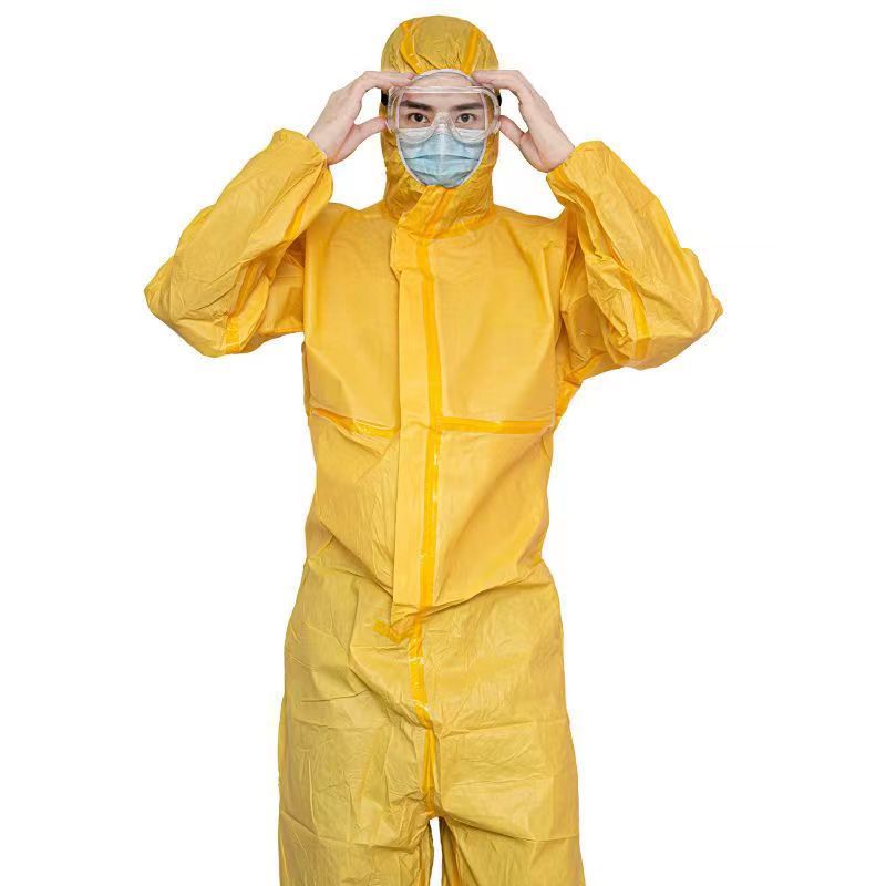 Cleanroom Dust-Free Workshop Clean Suits, One-Piece Suits, Hooded One-Piece Suits, Clean Dust-Proof And Anti-Static Work Clothes