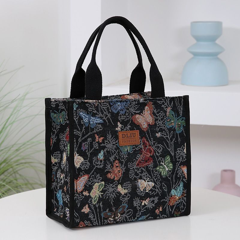 New commuter bag for women, 2024 new country-style sail fabric bag, ins large-capacity single-shoulder tote bag for class details Picture