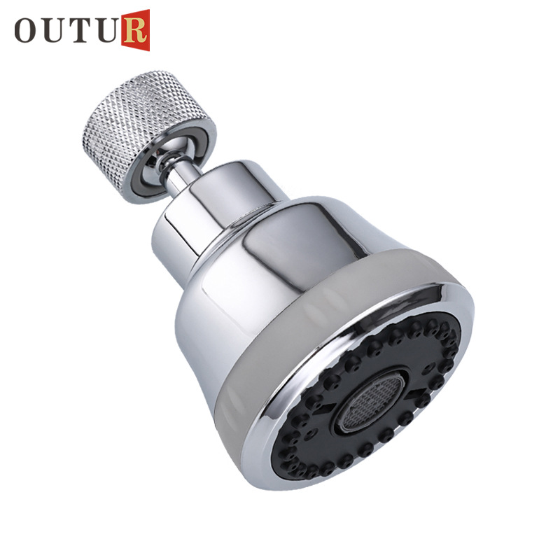 Kitchen sink faucet universal rotating extender, universal water outlet, pressure-increasing four-speed splash-proof showerhead full figure