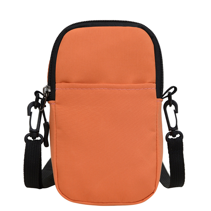 ins trendy brand versatile single-shoulder bag, new sporty and casual solid-color small backpack, simple women's couple crossbody bag wholesale Item Picture
