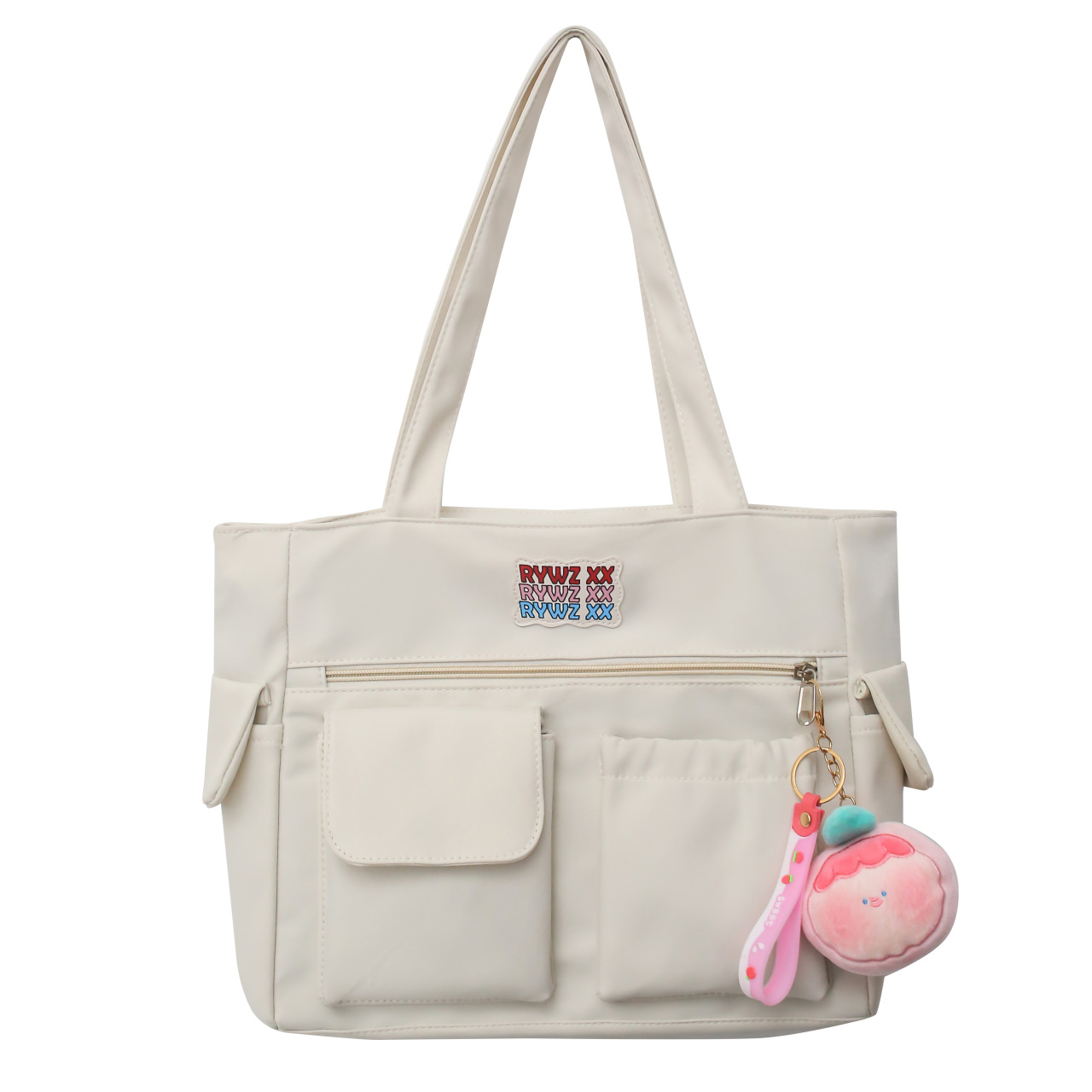 New large-capacity single-shoulder bag, Korean-style casual and simple tote bag, niche design, fashionable and versatile handbag wholesale Item Picture