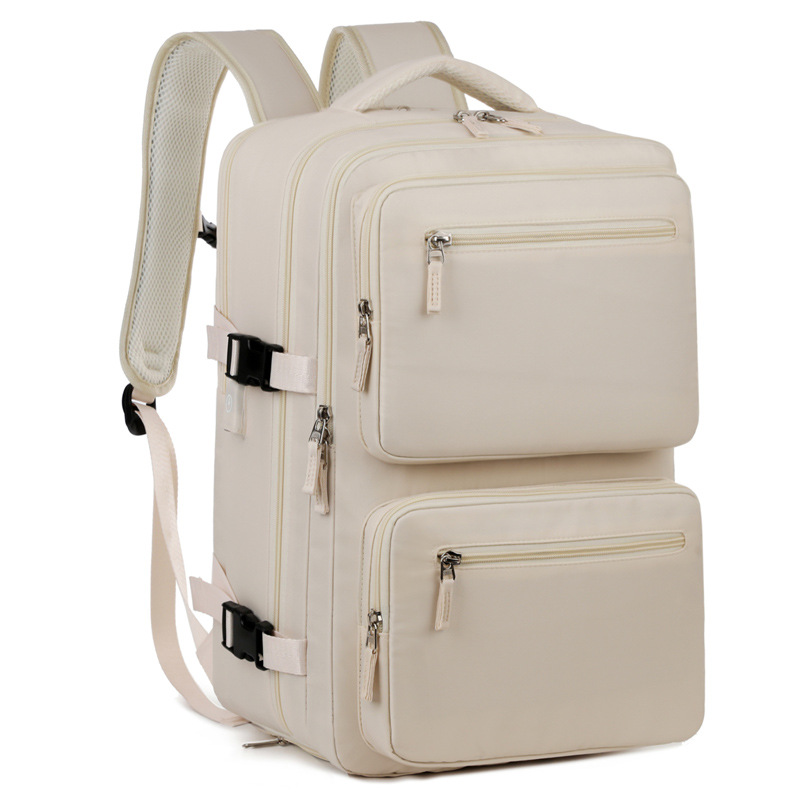 New cross-border backpack for women, large-capacity business computer schoolbag, multi-functional luggage, travel, short distance and business trip backpack Specification drawing