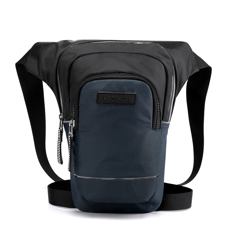 Cross-border exclusive new outdoor sports leg bags, cycling waist bags, men's and women's crossbody bags, tactical reflective chest bags Item Picture
