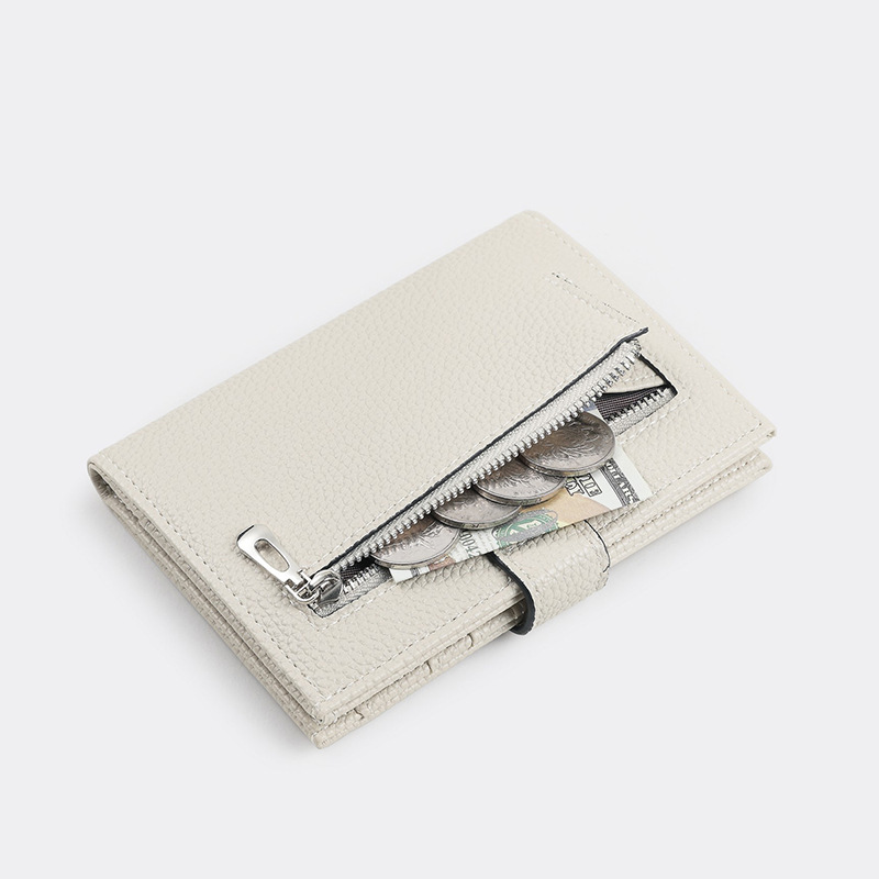 New pu passport bag for foreign trade, suitable for both men and women, ultra-thin RFID multi-functional wallet, air ticket holder, passport and document bag details Picture