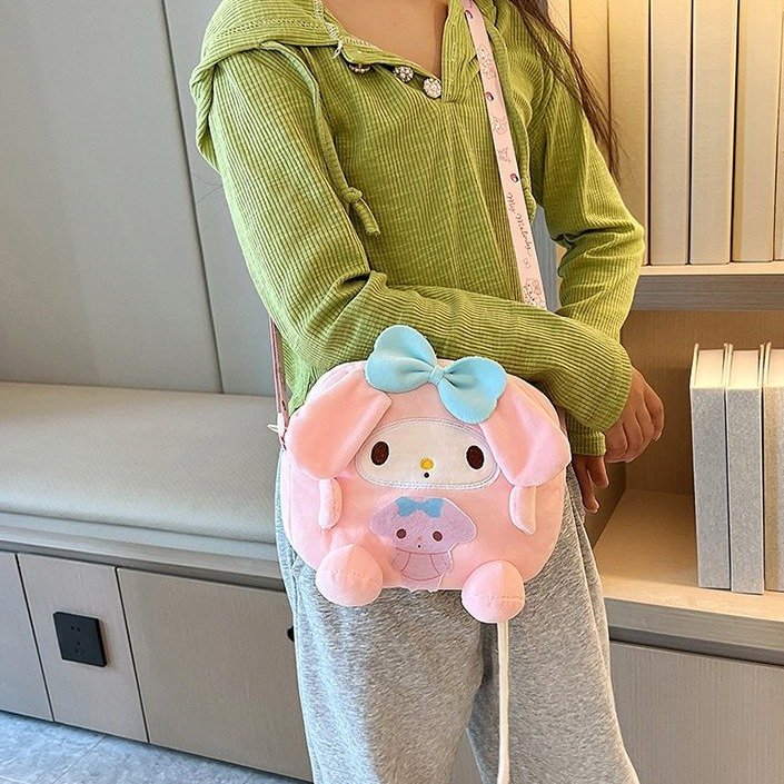 Cute Baby Bag 2022 New Style Mini Fashionable cute plush dog children's crossbody bag Girls' loose change backpack Application Scenario