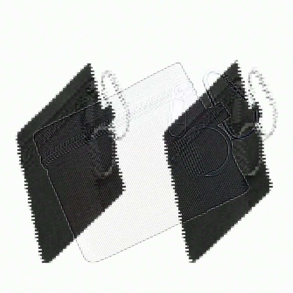 Simple camping tactics, outdoor mountain climbing, fishing, loose change and coin storage, zipper card case, key, headphones, small wallet Item Picture