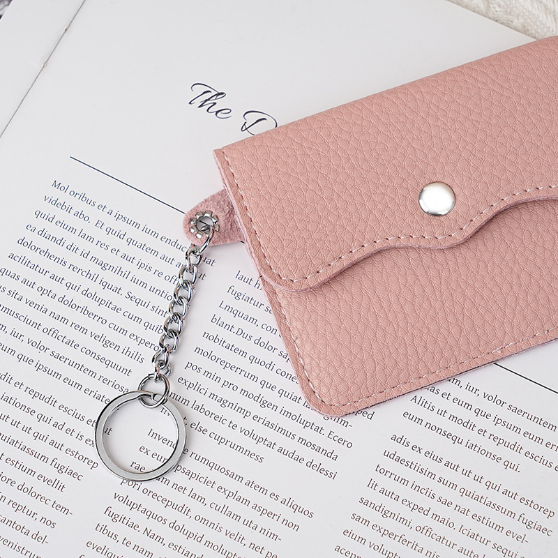 New cross-border source fashion genuine pickup truck bag, key bag, ID card bag, pu style coin purse, card case, bus card case Specification drawing