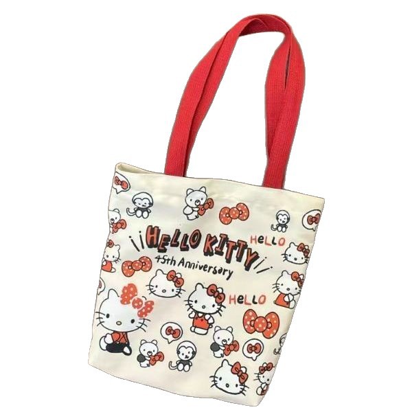 Large-capacity shopping bags, canvas bags, artistic and casual single-shoulder bags, girls' student schoolbags, Korean-style fresh and clean handbags Item Picture