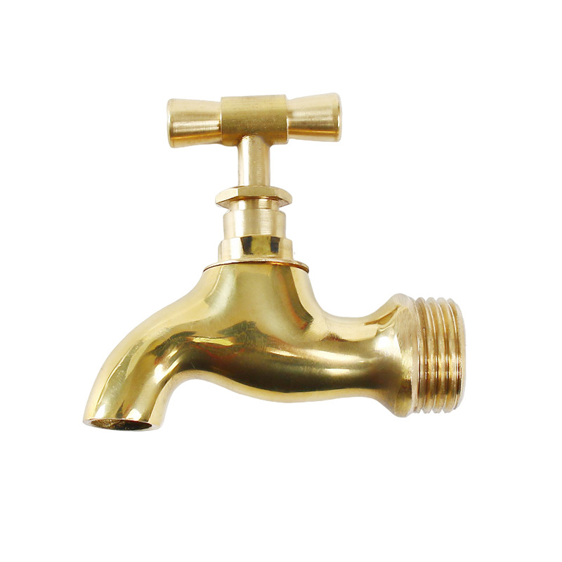 Brass faucet, 4-point, 6-point stainless steel faucet, extended brass, quick-boiling faucet, slow-closing faucet, copper Item Picture