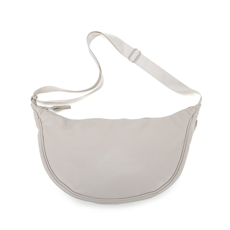 Cross-border foreign trade direct supply women's crossbody bag, soft dumpling bag, fashionable and trendy single-shoulder bag, light and simple women's underarm bag details Picture